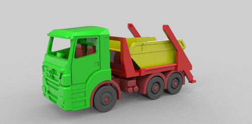 'Mini' 6x4 Skip Lorry