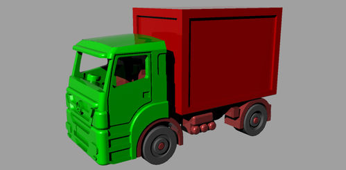 'Mini' 4x2 Box Lorry